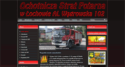 Desktop Screenshot of osp-lochow.pl